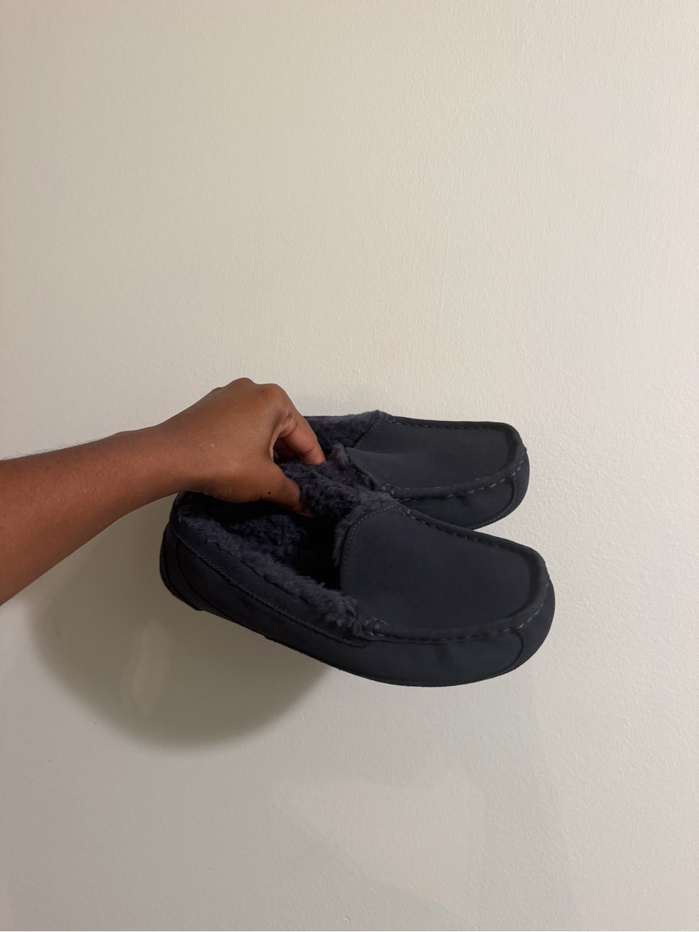UGG Ascot Navy Blue Slipper